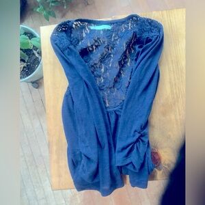 Maurices Blue Cardigan Size Small